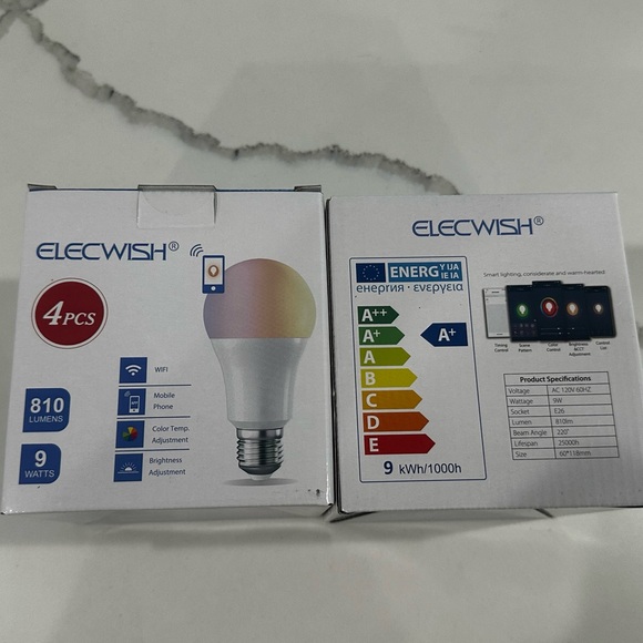 Elecwish Lighting A19 Dusk to Dawn LED Bulb - Multicolor - Picture 7 of 7